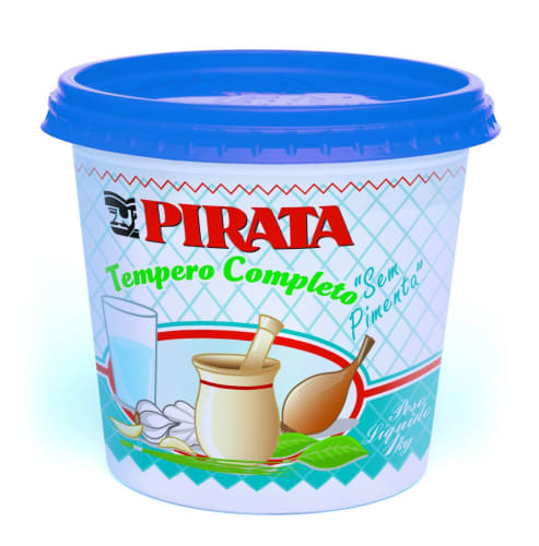 Tempero Completo Sem Pimenta Pirata 1Kg - 1 Unidade